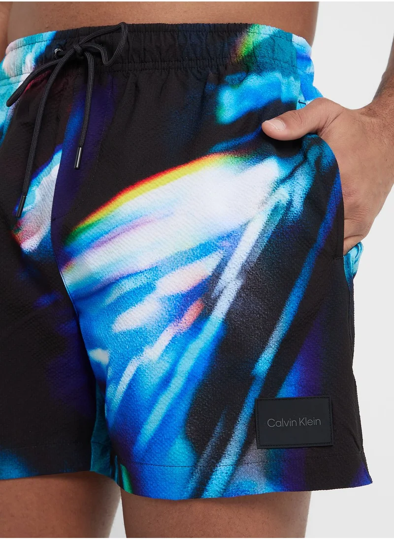 CALVIN KLEIN Drawstring Swim Shorts