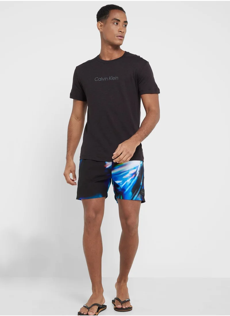 CALVIN KLEIN Drawstring Swim Shorts