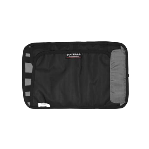 ViaTerra Essential Tool Pack pro Tools Not Included | Heavy Duty Motorcycle Tool Roll Bag Organizer | Portable Rollup Toolbag/Detachable Pouches - Image 5