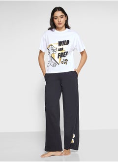 Disney Simba Graphic T-Shirt & Pyjama Set  - Image 5