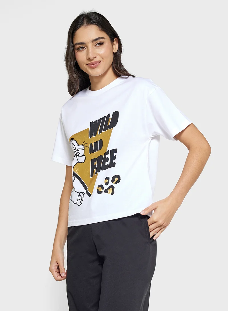 Disney Simba Graphic T-Shirt & Pyjama Set