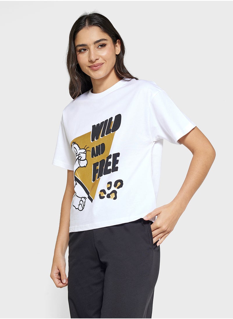 Disney Simba Graphic T-Shirt & Pyjama Set  - Image 3