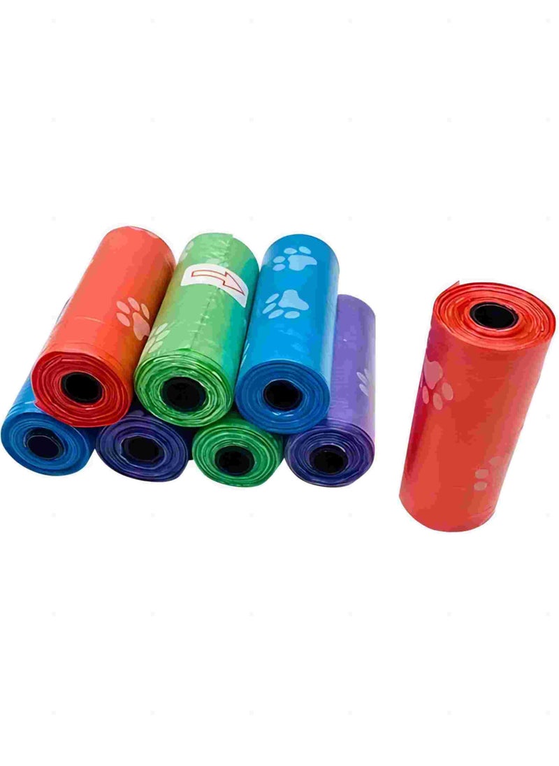 ORiTi Pack Of 8 Disposable Diaper Bag Refill Rolls Safe And Odour Control - Multicolour  - Image 1