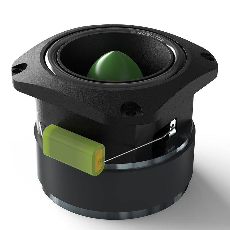 mobiator T45B 4â€ Super Bullet Tweeter | Titanium Diaphragm, 1.5â€ Voice Coil, 700W Max, Built-in Capacitor Pro Audio High Frequency Driver (Single) - Image 3