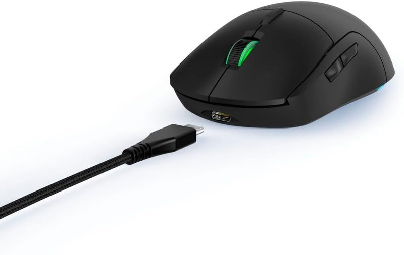 uRage Reaper 250 Gaming Mouse - 6200 DPI PixArt Sensor - 1000Hz Polling - 67g Ultra-Lightweight - 6 Programmable Buttons - RGB 7 Colors - Detachable Cable - TTC Golden Switches - USB Wired PC - Black - Image 1