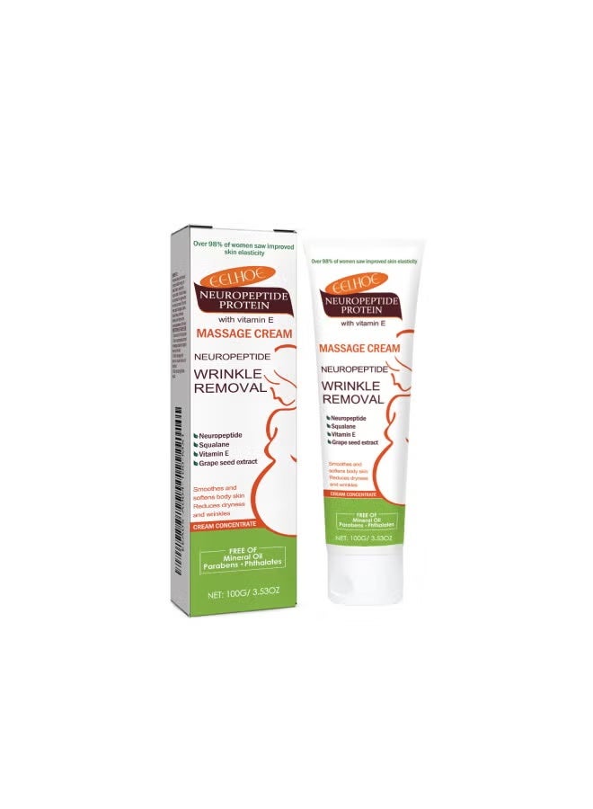 EELHOE Neuropeptide Protein Massage Cream Gentle Moisturizing Body Care Care Smoothing Skin Massage Cream - Image 5