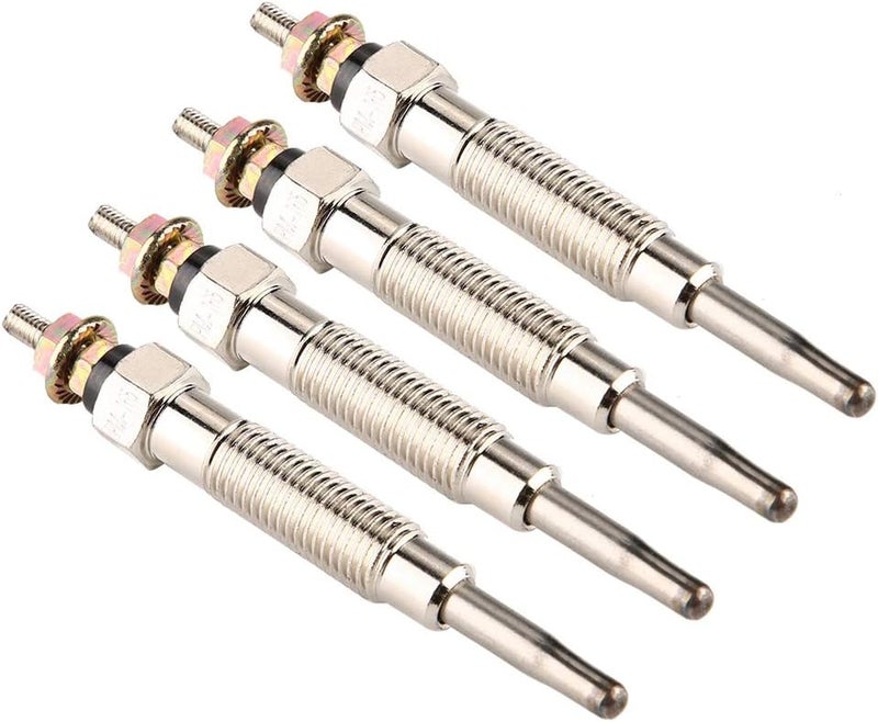Global production standard crafted 4pcs Heater Glow Plugs, Metal, Easy to Install, for PAJERO SHOGUN 1994 to 1999 2.8 TD, A good auxiliary equipment used in engine starting process Various fittings All usage compatible Dust proof Polished safe edge Durable versatile substance Global upgraded economical craftsmanship Low wear optimized design Upgraded classic design Modern warehouse management Oil resistant Heat insulation layer Full land route delivery Modern color selections Diverse purchase options Ready goods scheduled ship Easy transit optimized build Demand-based stock planning Systematic nationwide ship Transparent body Hot & cold climate compatible Space saving design picks Durability boosted processed material Fixed & portable compatible All region coverage - Image 1