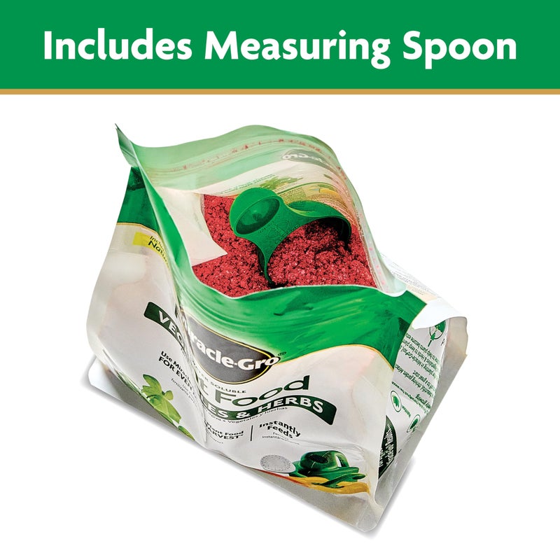 Miracle-Gro Water Soluble Plant Food Vegetables & Herbs 2 lb - Image 2