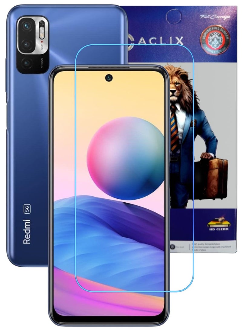 ACLIX Antistatic ESD Dustproof Premium Quality High Definition Clear Tempered Glass Screen Protector Designed For Xiaomi Redmi Note 10 5G - Image 1
