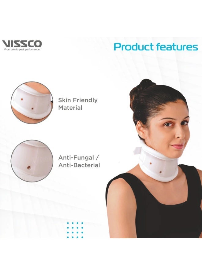 فيسكو Firm Cervical Collar - Adjustable Height XL - Image 3