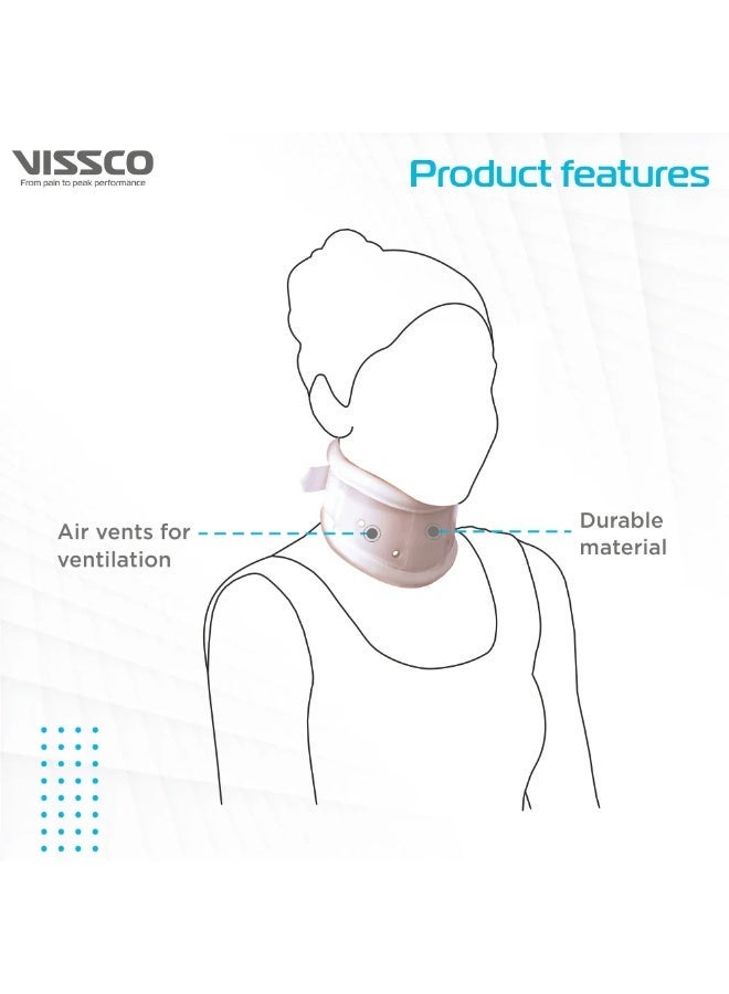 فيسكو Firm Cervical Collar - Adjustable Height XL - Image 2