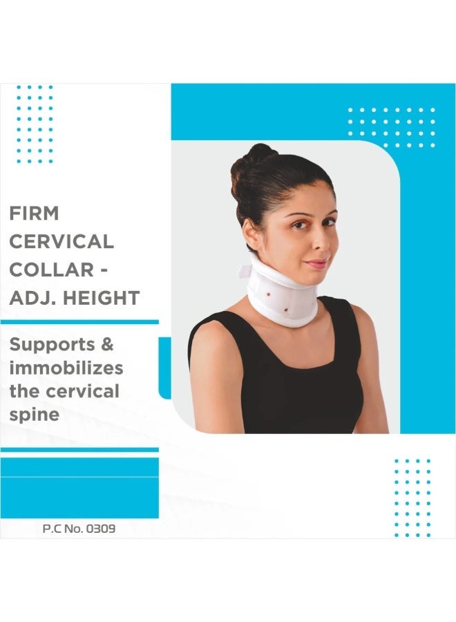 فيسكو Firm Cervical Collar - Adjustable Height XL - Image 5