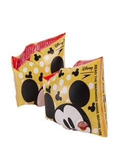 speedo Kids' X Disney Mickey Mouse Printed Armbands Yellow  - Image 1