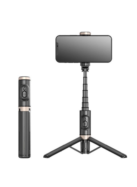 Q Series Selfie Stick Mobile Phone Live Tripod Q07 Ring LED Light Q08 Handheld Selfie Stick Anti-shake Tripod-Color:Q12 Selfie Stick