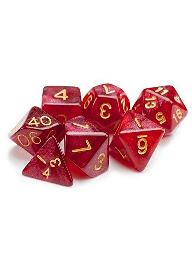 Series Ii Polyhedral Dice Set For Tabletop Rpg Adventure Games With A Dice Bag Dnd Dice Set Suitable For Dungeons And Dragons And Dice Games Alike Philosopher