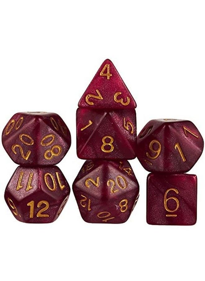 Series Ii Polyhedral Dice Set For Tabletop Rpg Adventure Games With A Dice Bag Dnd Dice Set Suitable For Dungeons And Dragons And Dice Games Alike Philosopher