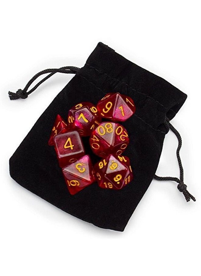 Series Ii Polyhedral Dice Set For Tabletop Rpg Adventure Games With A Dice Bag Dnd Dice Set Suitable For Dungeons And Dragons And Dice Games Alike Philosopher