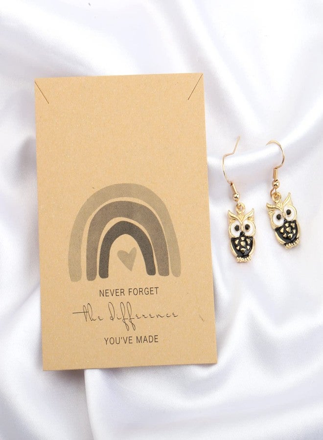 ميوسبارك أقراط بومة من MYOSPARK - هدية مجوهرات لمحبي البومة للنساء وأفضل صديقة - Image 3