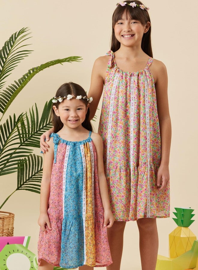 Simplicity SS3146K5 Girls' Lined Halter Dresses Sewing Pattern Packet, Design Code S3146, Sizes 7-8-10-12-14 - Image 3