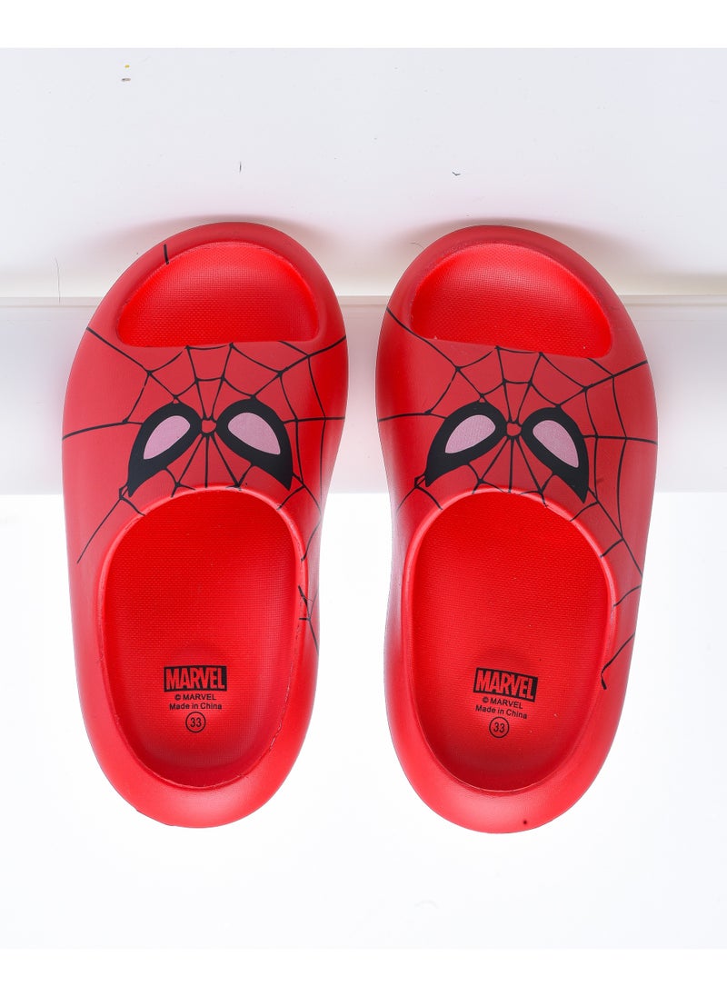 MARVEL - Comic Kicks by Urban Haul Marvel Spider-Man Slides For Boys - Image 1