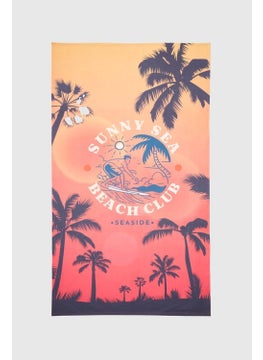 D'S DAMAT Red Beach Towel Microfiber 85x150 Cm Super Absorbent Sand-Repellent Towel 0HCORTHVL01  - Image 2