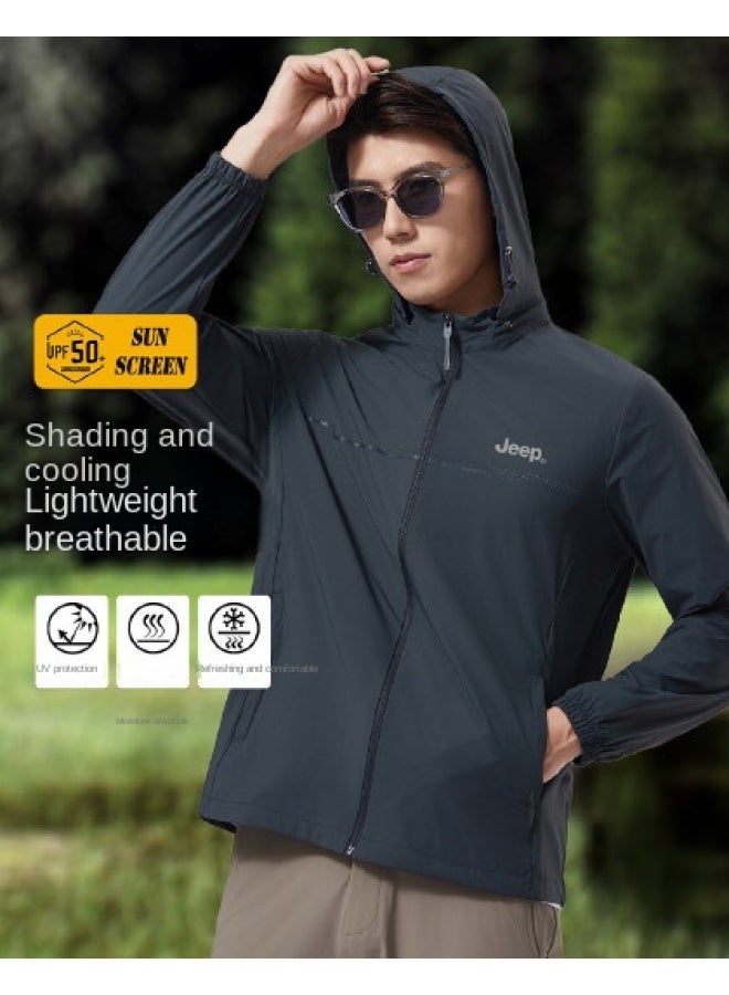 Jeep Upf50+】men's Lightweight Breathable Fashionable Casual Versatile Sun Protection Jacket - Image 1
