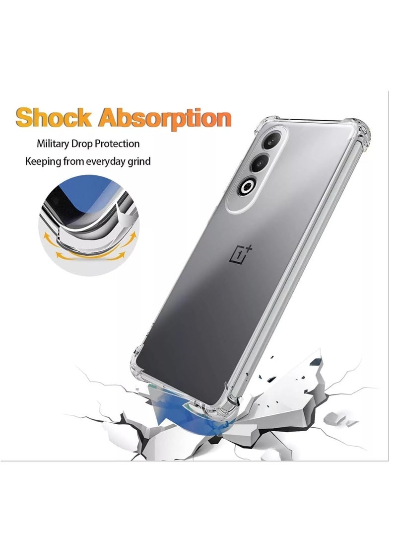 غطاء حماية OnePlus Nord CE4 فائق الوضوح مع حماية للكاميرا وقبضة مضادة للانزلاق وغطاء حماية رفيع لهاتف OnePlus Nord CE 4 2024 - Image 4