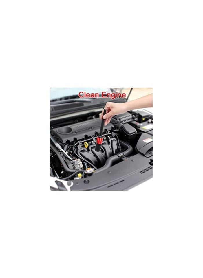 Spaceshoop Auto Detailing Brush 5 Pieces Car Cleaner Brush Set Leather Cleaner Home Improvement  - Image 4