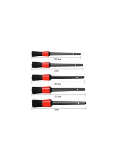 Spaceshoop Auto Detailing Brush 5 Pieces Car Cleaner Brush Set Leather Cleaner Home Improvement  - Image 2