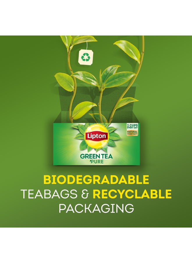 Lipton - Pure Green Tea 25 Teabags (37.5g) - Image 1