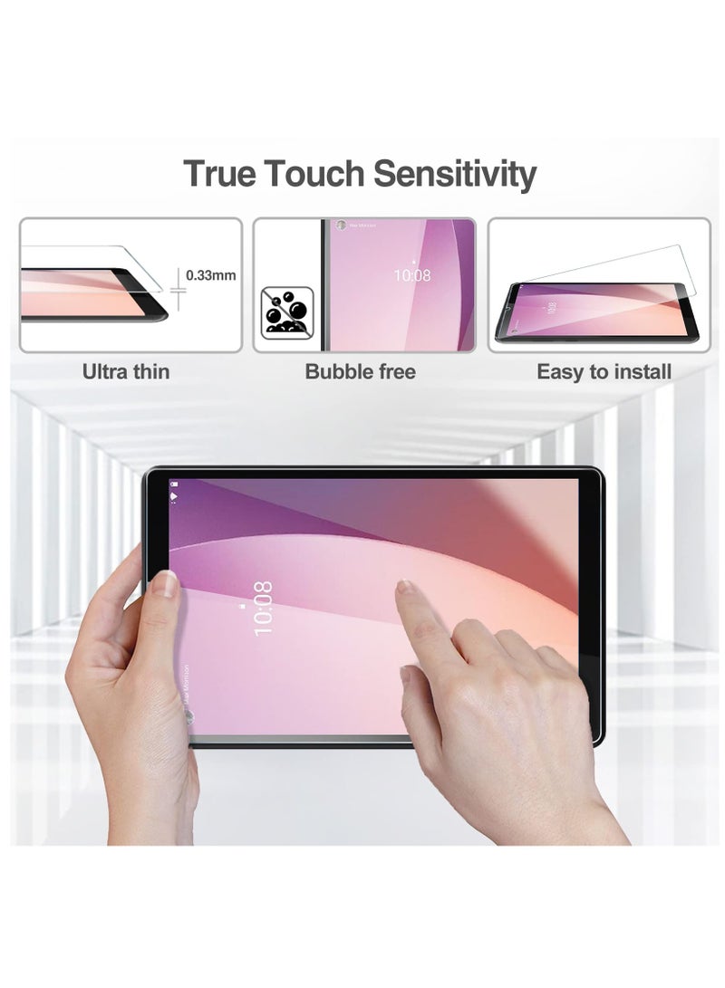 Procases 2 Pack Screen Protector For Lenovo Tab Tab M8 Smart Tab M8 3Rd Gen 2022 Tab M8 Hd Lte 2021 Tab M8 Hd Smart Tab M8 Tempered Glass Screen Film Guard 8.0 Inch - Image 3