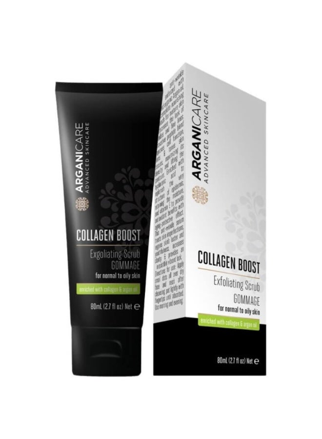 Arganicare Collagen Boost Exfoliating Scrub 80ml - Image 3