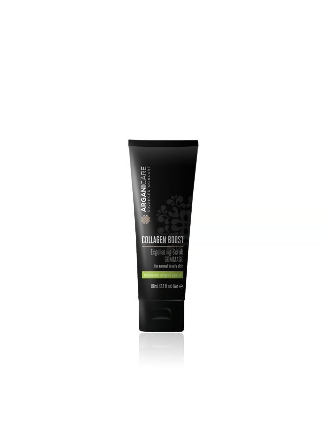 Arganicare Collagen Boost Exfoliating Scrub 80ml - Image 1