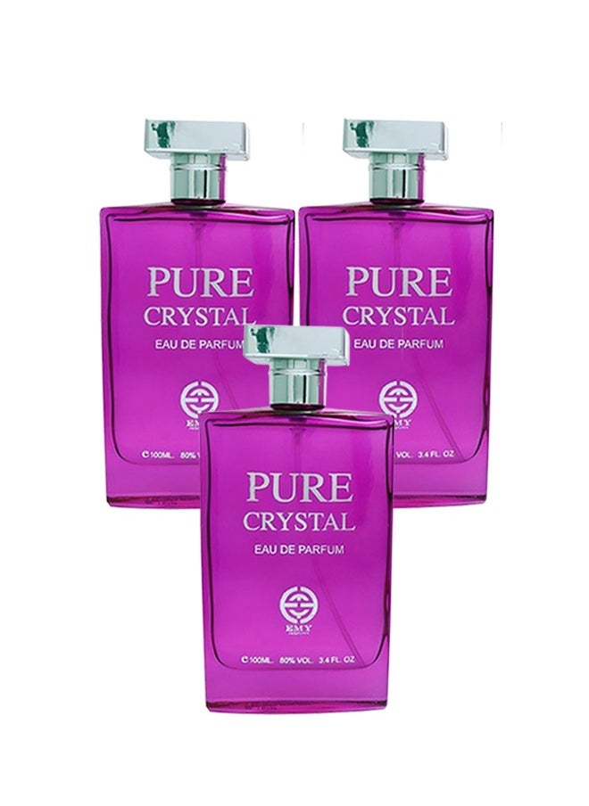 إيمي 3 قطع عطر بيور كريستال 100 مل  - Image 1