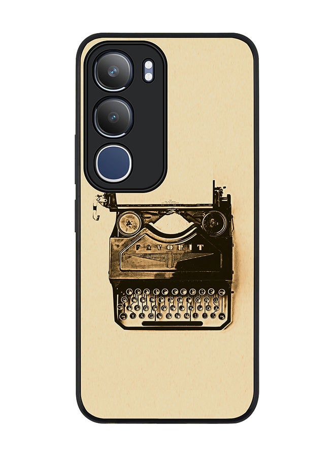 Stylizedd For vivo Y19s / Y19s Pro Case,Slim fit Camera Protection, Shockproof Thin Phone cover  - Typewriter