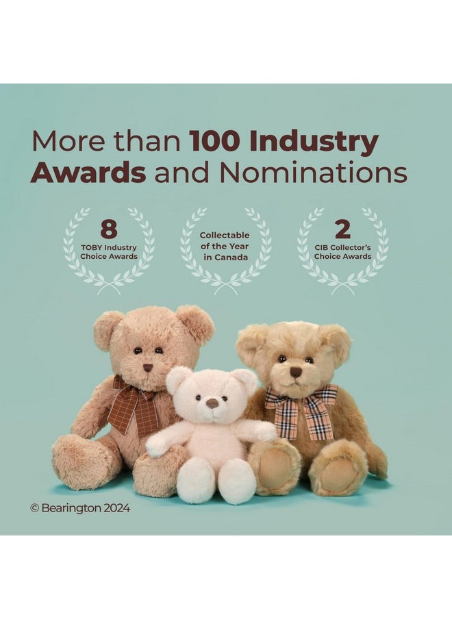 بيرنجتون كوليكشون دمية لاما كورن قوس قزح من Bearington Lil' Luna، حيوان لاما محشو مقاس 7 بوصات  - Image 4