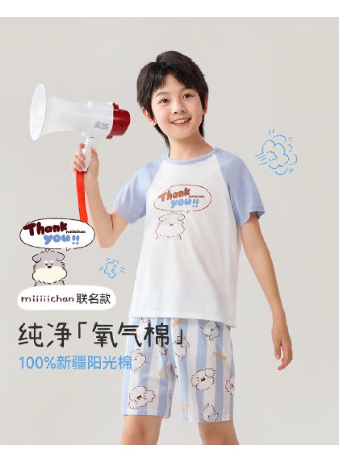 Long time companion ip Licensed Unisex Kids' Homewear - Breathable Student Loungewear & Air-conditioning Outfit - Image 1