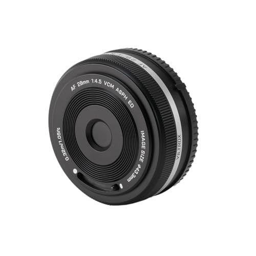 VILTROX 28mm F45 Pancake Lens for Sony E Auto Focus UltraThin Prime Wide Angle Full Frame Lens - Image 1