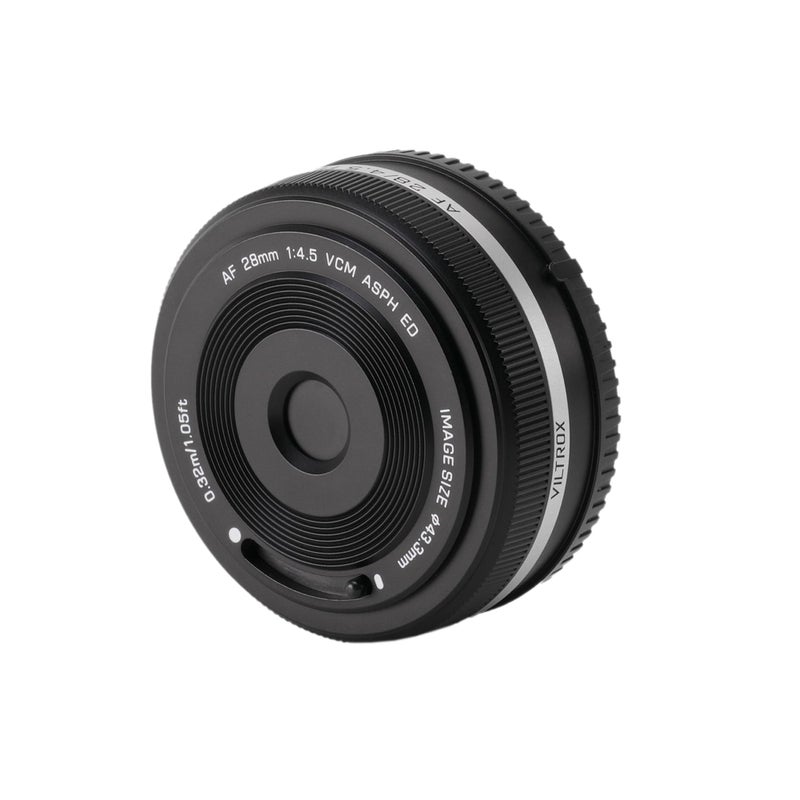 VILTROX 28mm F45 Pancake Lens for Sony E Auto Focus UltraThin Prime Wide Angle Full Frame Lens - Image 2