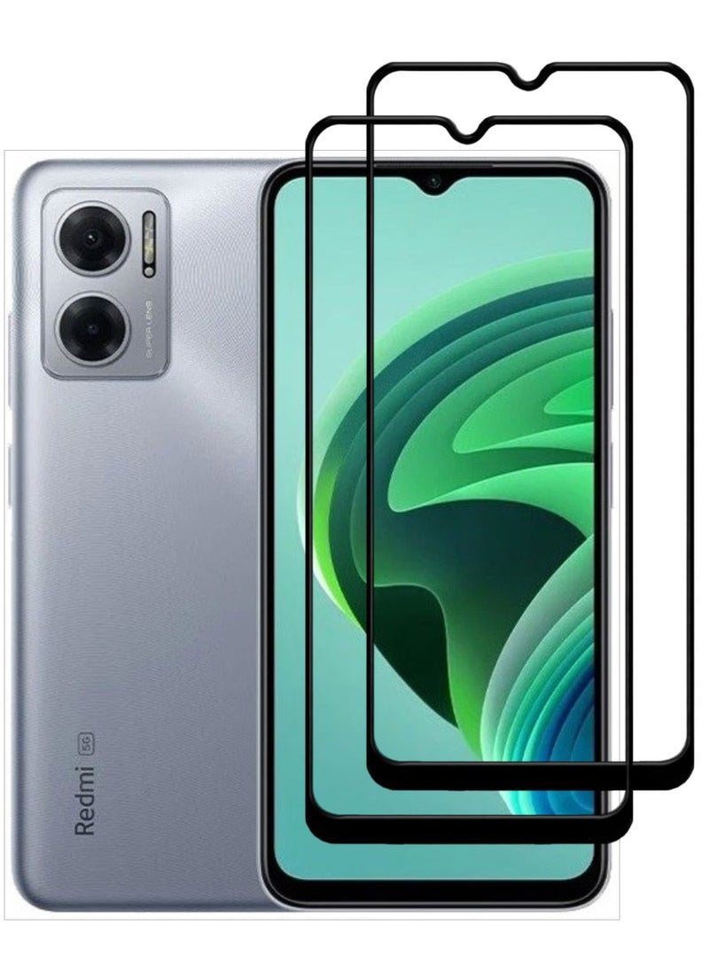 ACLIX 2 Pieces Antistatic ESD Dustproof Premium Quality High Definition Tempered Glass Screen Protector Designed For Xiaomi Redmi Note 11E - Image 1