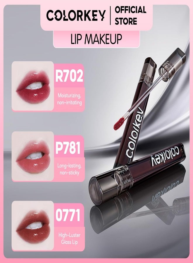 COLORKEY Air Lip Glaze Gloss Series, Lightweight & Hydrating Lip Gloss with Long-Lasting Shine, Enriched with Moisturizing Ingredients, High Shine Glossy Lip Tint, Soft & Plump Lips, Non-Sticky (P781) - Image 5