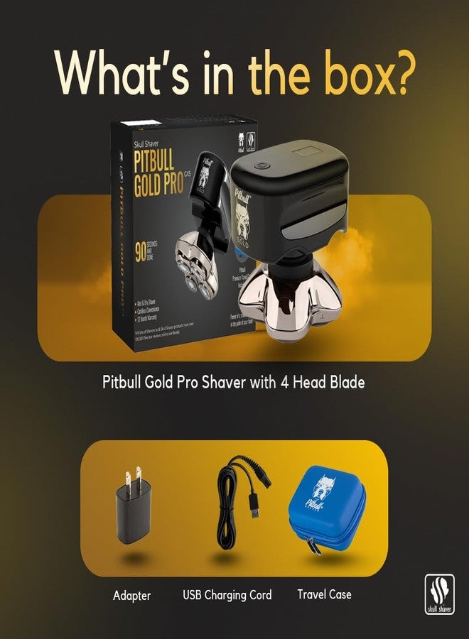 Skull Shaver Skull shaver Pitbull Gold PRO GX5 head and face