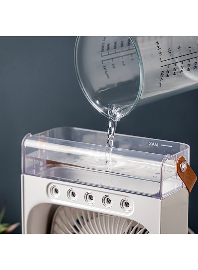 Olsenmark Portable Humidifier Air Cooler Fan OMF1878 White - Image 4