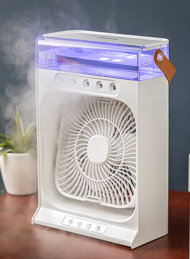 Olsenmark Portable Humidifier Air Cooler Fan OMF1878 White - Image 5
