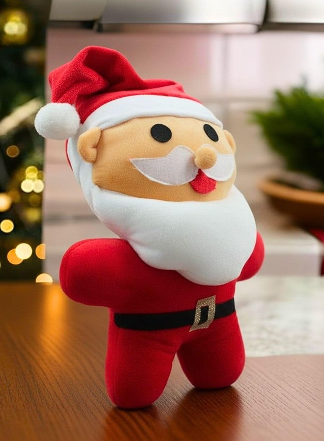 Tickles Santa Claus Soft Stuffed Plush Toy for Kids Boys & Girls, Christmas Day (Size: 25 cm, Color: Red) - Image 3