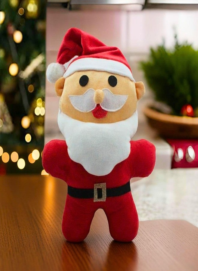 Tickles Santa Claus Soft Stuffed Plush Toy for Kids Boys & Girls, Christmas Day (Size: 25 cm, Color: Red) - Image 2