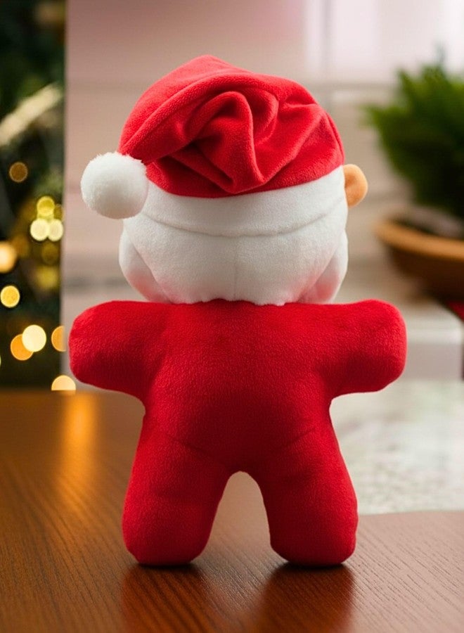 Tickles Santa Claus Soft Stuffed Plush Toy for Kids Boys & Girls, Christmas Day (Size: 25 cm, Color: Red) - Image 4