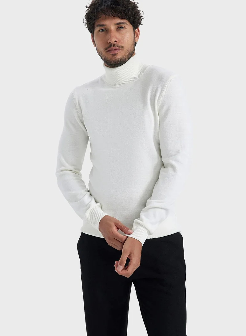 DeFacto Turtle Neck Knitted Sweater
