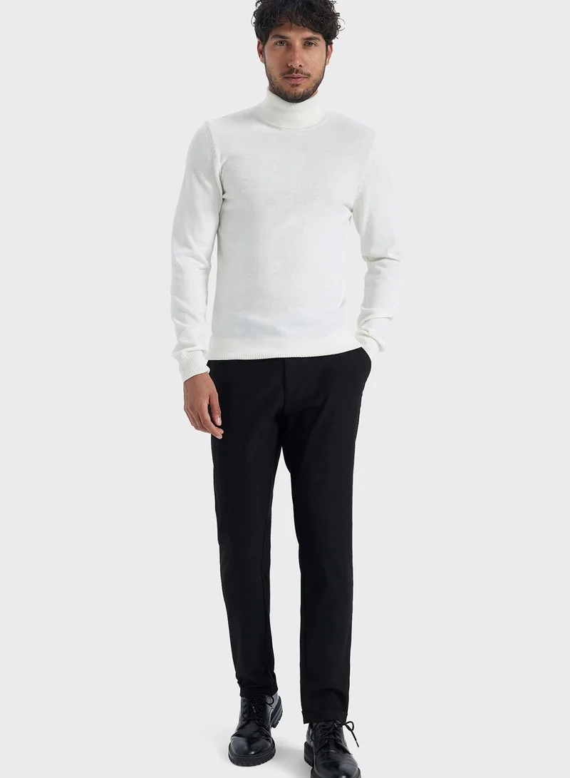 DeFacto Turtle Neck Knitted Sweater