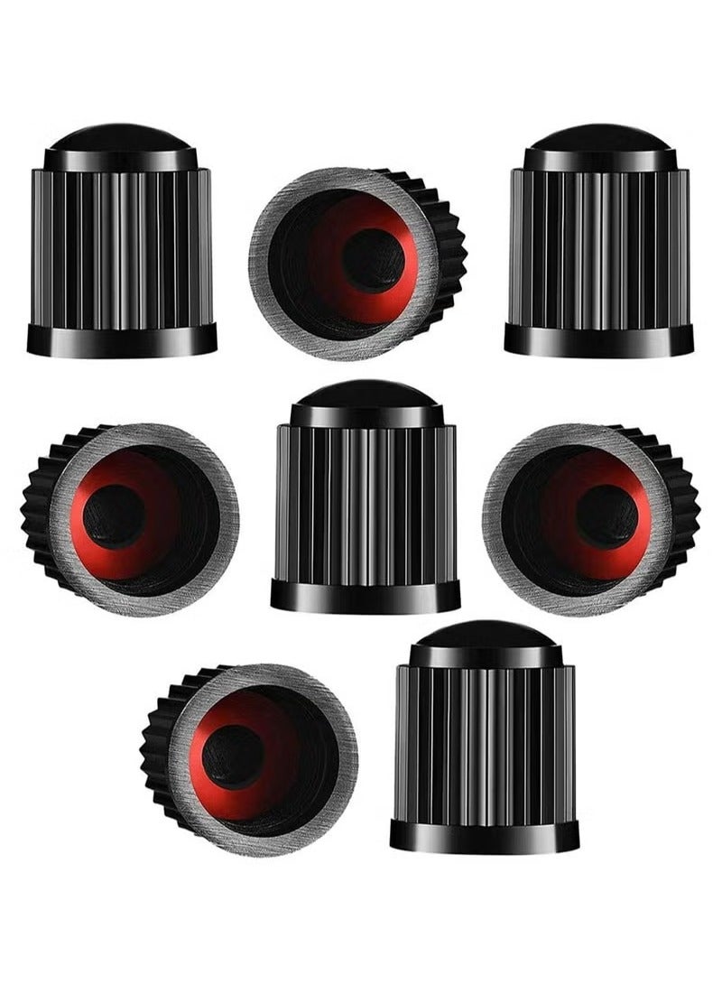 Generic 8PCS Universal Size Tire Valve Stem Caps Air Caps Covers for Bicycle, Motorbike, Cars, SUVs and Trucks  - Image 1